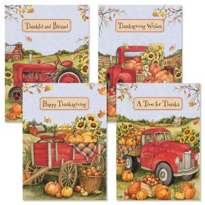 Trucking Thanksgiving Cards