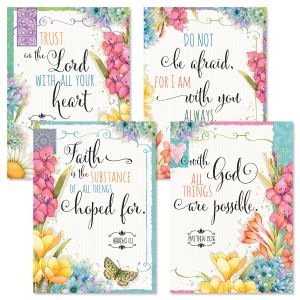 Summer Garden Faith Get Well Cards and Seals