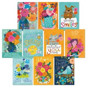Warm Wishes Thinking of You Friendship Cards Value Pack