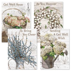 Farmhouse Get Well Cards and Seals