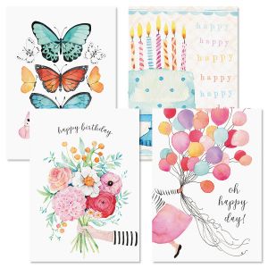 Happy Birthday Cards and Seals