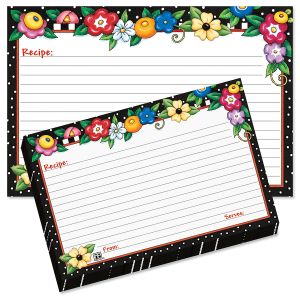 Mary Engelbreit® Floral Recipe Cards