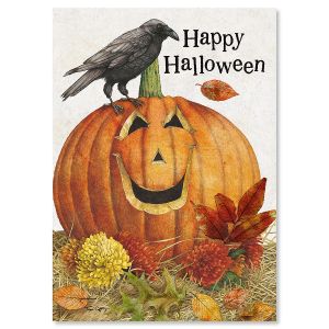 Jack-O-Lantern Halloween Cards