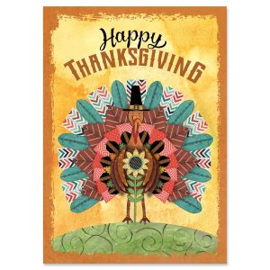 Turkey Time Thanksgiving Cards