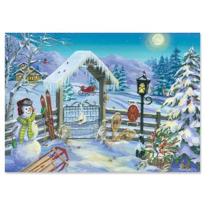 Winter Gate Christmas Cards
