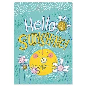 Hello Sunshine Friendship Card