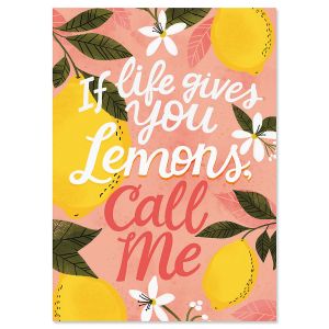 Lemons Friendship Card 