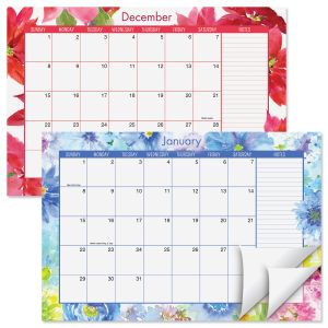 2023-2024 Paintbox Floral Calendar Pad