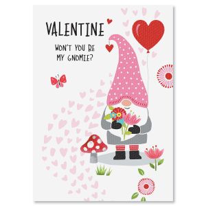 Won't You Be My Gnomie? Valentine's Day Cards
