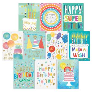Your Big Day Birthday Cards Value Pack