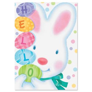 Hello Bunny Easter Card