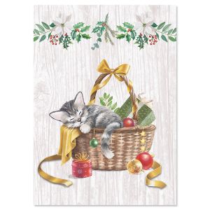 Christmas Kitten Christmas Cards