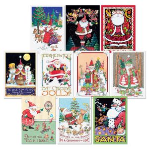Mary Engelbreit Believe in Santa Christmas Cards