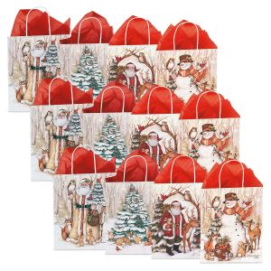 Winter Forest Gift Bags