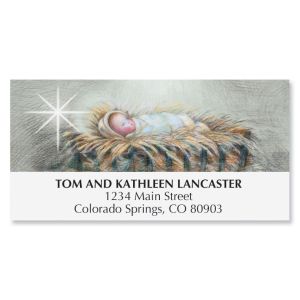 Baby Jesus Deluxe Address Labels