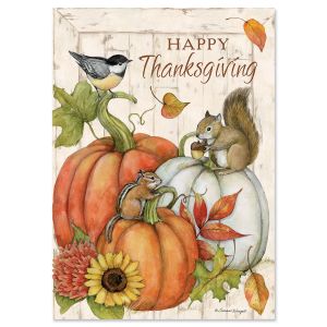 Grateful Harvest Thanksgiving Cards