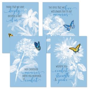 Silhouettes Sympathy Cards and Seals