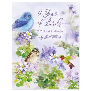 2026 A Year Of Birds Desk Calendar