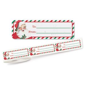 Santa Claus To/From Labels