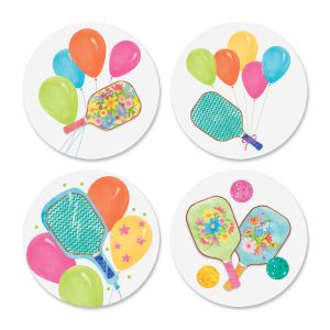 Pickleball Wishes Seals (4 Designs)