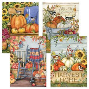 Harvest Home Thanksgiving Cards
