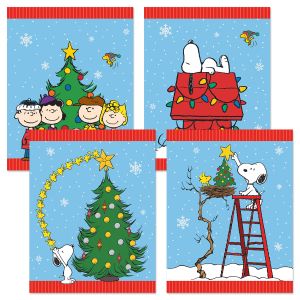 PEANUTS® Christmas Note Cards - BOGO