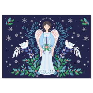 Angelic Blessings Religious Christmas Cards