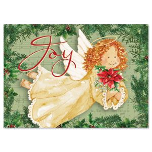 Joy Angel Religious Christmas Cards