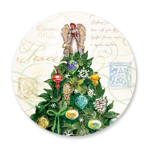 Poinsettia Tree Seals