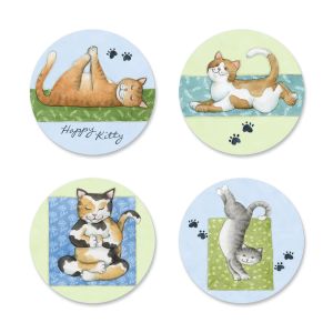 Yoga Cats Seals (4 Designs)