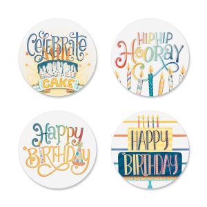Birthday Fun Seals (4 Designs)