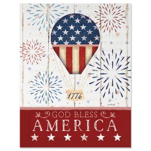 America The Beautiful Note Cards - BOGO