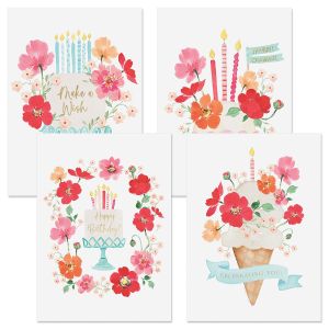 Blooming Sweets Birthday Cards