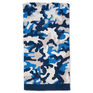 Blue Camo Towel