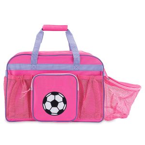 Pink Soccer Sports Bag