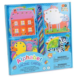 Alphabet Lacing Card Set