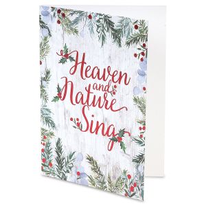 Fresh Birch Deluxe Foil Christmas Cards