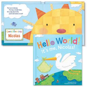 Hello World! Personalized Storybook for Boys