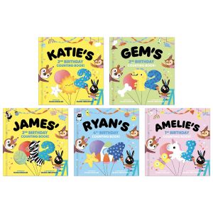Counting Board Birthday Personalized Storybook