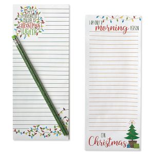 My Favorite Shopping List Pads with Glitter Pencil - BOGO