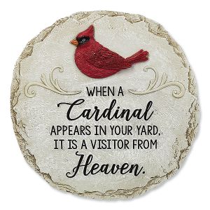 Cardinal Stepping Stone