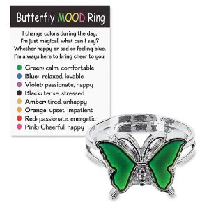 Butterfly Adjustable Mood Ring - BOGO 