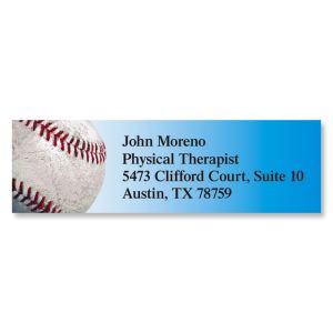 Baseball Classic Address Labels