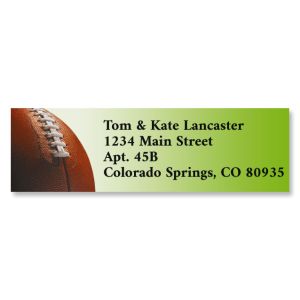 Football Classic Address Labels
