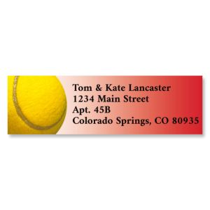 Tennis Classic Address Labels