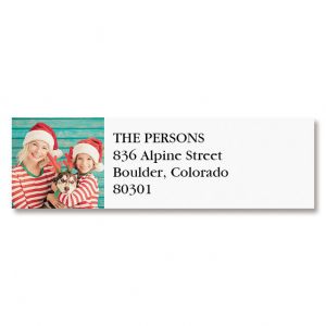 Classic Photo Personalized Address Labels