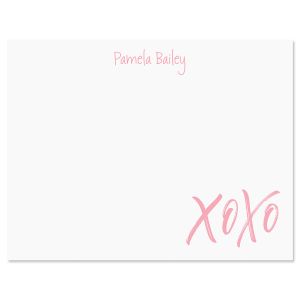 XOXO Personalized Note Cards by FineStationery