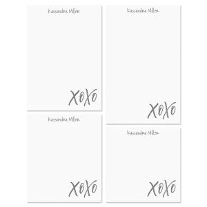 XOXO Personalized Notepad Set by FineStationery