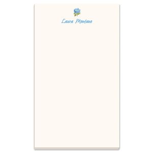 Hydrangea Personalized Notepad by FineStationery