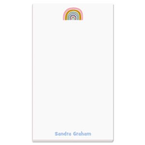 Rainbow Shine Personalized Notepad by FineStationery